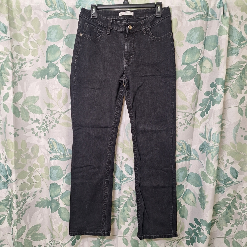 Lee Women's Charcoal Straight Jeans